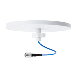 698~960MHz/1350~2700MHz/3300~4200MHz/低PIM级水平极化全向天线，吸顶式，增益2.2-5 dBi，外观小巧，3-10型母头连接器，的图片