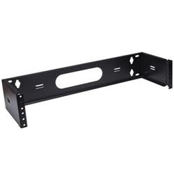 L-com Hinged 19" Wall Mount Rack - 6" Depth - 2U的图片