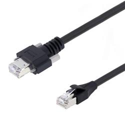 Category 5e GigE S/UTP High Flex Ethernet Assembly, GigE / RJ45, 1M的图片