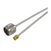 0.141in/0.358cm可成形线缆，N型公头/SMA公头，6.0in/15.2cm的图片
