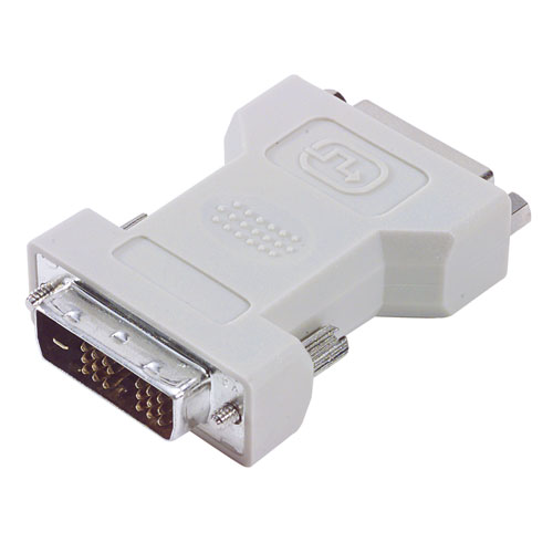 DVI适配器，DVI-D公头/DVI-I母头的图片