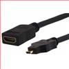 HDMI A型母头至HDMI D型公头转接线的图片
