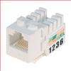 超5类经济型插座直角式，RJ45/110，25个/袋的图片