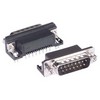 直角D-Sub PCB连接器，DB15公头，10件/托盘的图片