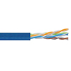 Cat 6 UTP Dual Rated CM-LSZH 28AWG 4-Pair Stranded Slim-Line Blue, 1KFT的图片