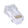Pull Through RJ45 Plug, Unshielded, Category 5e, Pkg/100的图片