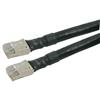 Cat6a Shielded Outdoor Patch Cable, RJ45/RJ45, Black, 225.0 ft的图片