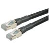 Cat6 Shielded Outdoor Patch Cable, RJ45/RJ45, Black, 200.0 ft的图片