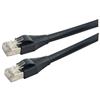 Category 5e Shielded Outdoor Assembly, RJ45/RJ45, Black, 15.0 ft的图片