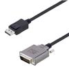 DVI w/Metal Shell Male to DisplayPort LSZH Cable  3 feet的图片