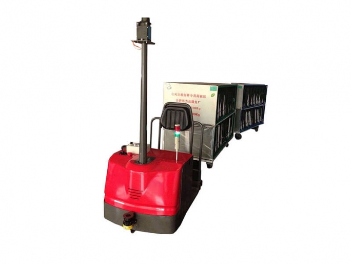 激光導航AGV牽引車